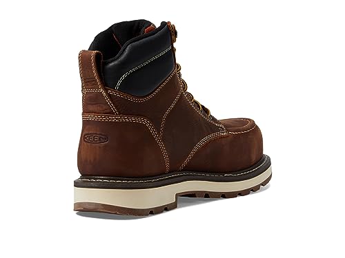 Image of KEEN Utility Men's Cincinnati 6 inch Composite Toe Waterproof 90 Degree Heel Heavy Duty Work Boots