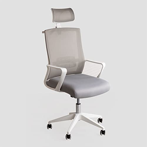 SKLUM Silla de Oficina con Ruedas y Reposabrazos Teill Colors Poliprolileno - Nylon Gris Claro Cover