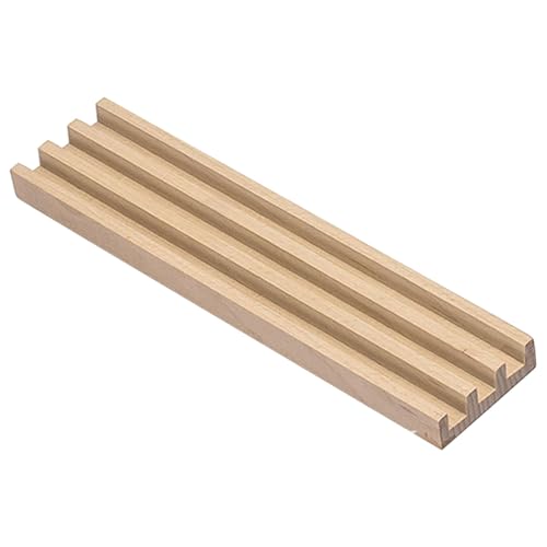 Bandeja de Madera Beavorty para Domino con Base Antideslizante