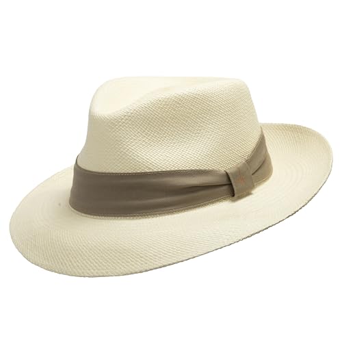 Image of Genuine Havana Retro Panama Straw Hat Classic Lightweight