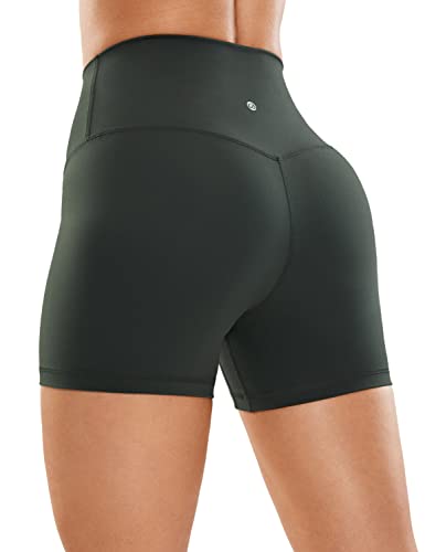 CRZ YOGA Geborsteld Gevoel Vrouwen Korte Leggings Mat Hoge Taille...