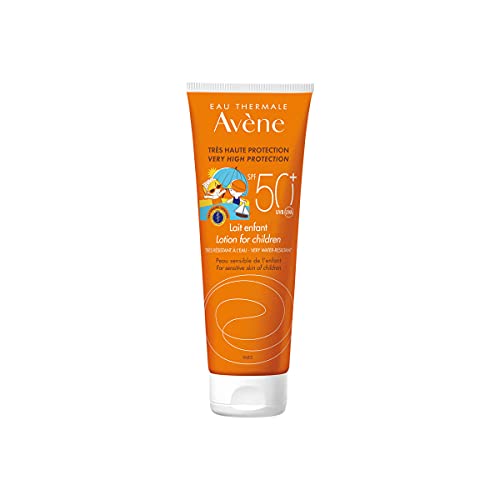 Avène Eau Thermale, Leche Solar SPF50 para Niños, 250 ml