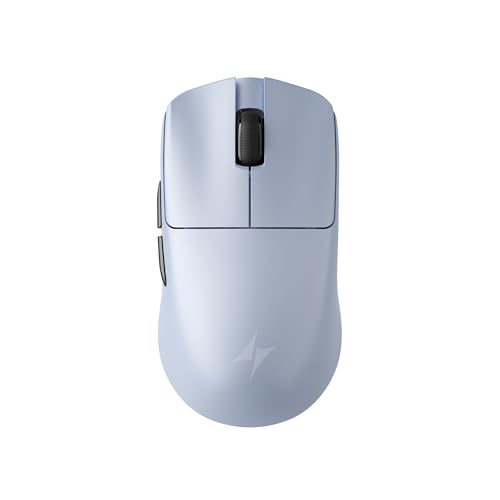 Image of ATK Blazing Sky F1 V2 Ultimate Wireless Gaming Mouse, PAW3950 Ultra Sensor, DPI up to 42,000, 39g Lightweight, 8K Polling, 250 Hr Battery Life, All-New Nano Coating, Dual-Mode 2.4G /Wired - Blue
