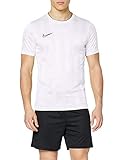 Nike Breathe Stoff Nike Herren M NK BRT ACDMY TOP Short Sleeve GX2 T-Shirt, White/Black, 2XL