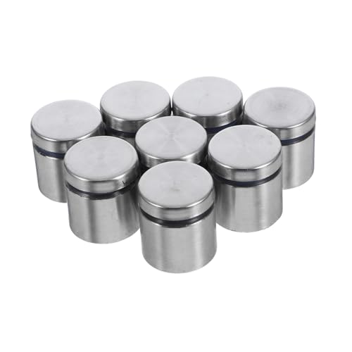 Image of 8Pcs Stainless Steel Standoff Screws for Wall Sign Mounting Durable and Resistant Hardware for Hanging Displays for Sign Holder and Picture Frame Modern