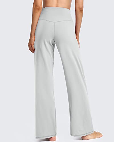 Image of Promover Wide Leg Pants Woman Yoga Pants with Pockets Stretch Loose Casual Lounge Sweatpants Petite /Regular /Tall