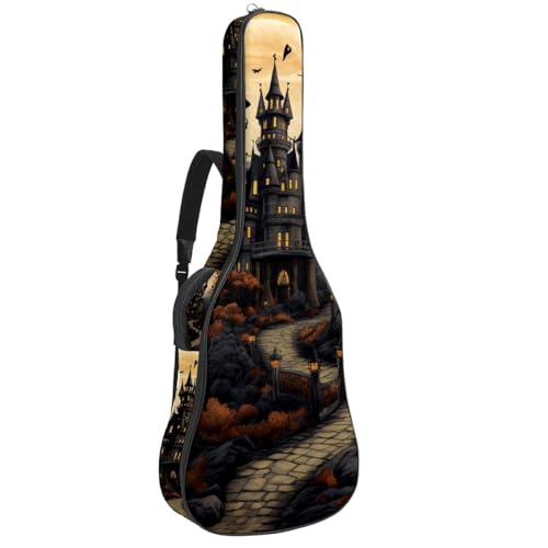 Sac pour guitare acoustique idéal pour les répétitions et soirées musicales à thème