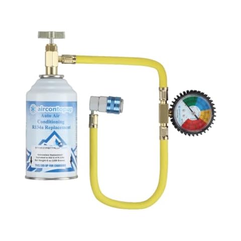 Aircontopup DIY Car Air Conditioning Recharge Kit Cover