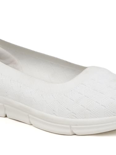 Image of Carlton London Women's Textured Knit Comfort Ballet Flats