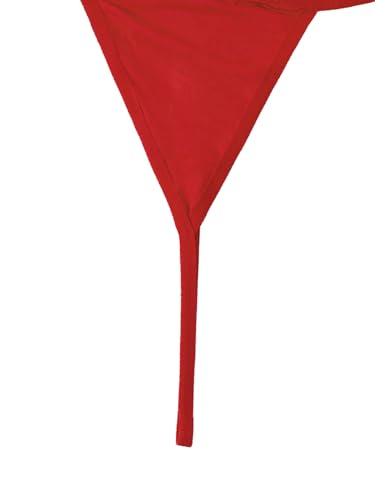 Image of RoseSeek Women's Sparkling Butterfly Chain Underwear Low Rise Cheeky G String Panty