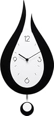 Water Drop Clock Modern Wall Clock Black Wall Clock White Teardrop Design Clock(Water Drop 2 ) Water Drop Clock Modern Wall Clock Black Wall Clock White Teardrop Design Clock(Water Drop 2 ) item