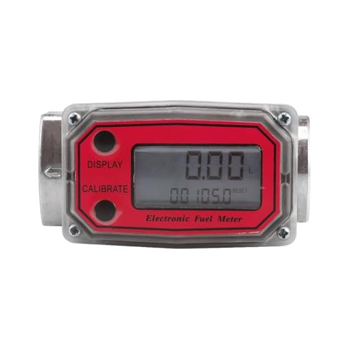Medidor de flujo turbina digital gasolina diesel caudalímetro electrónico de precisión