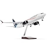 QIYUMOKE 1/85 Large Scale Compatible for Aeromexico 737 Airplane Model with Stand (17-inch L) for Boeing 787 Resin Airplane Model for Adult Aviation Souvenir Plane Gift, Home or Office Desktop Decor