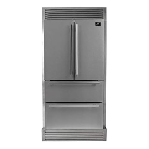 Forno 40" French Door Refrigerator with Freezer and Ice Maker Cover
