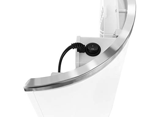 Staubabsaugung für Nagel Tischabsaugung mit 3 Lüfter und 2 Staubsäcken Weiß 8887 – Bild 8