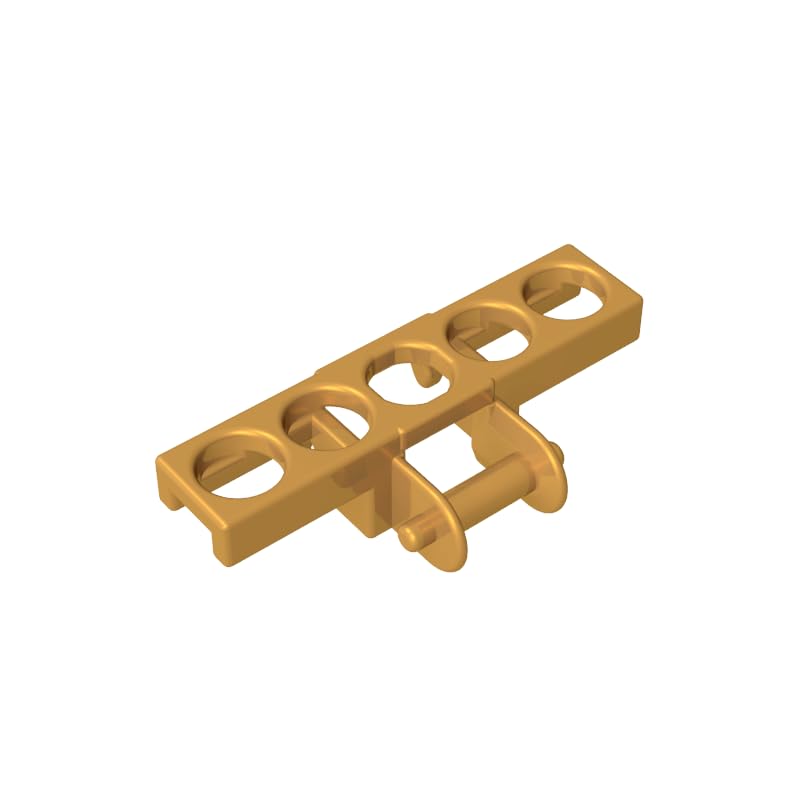 3873 Wheel Technic Link Tread 50 Pieces GDS-1204 Compatible with Lego Building Blocks Color:Pearl Gold โ image 1