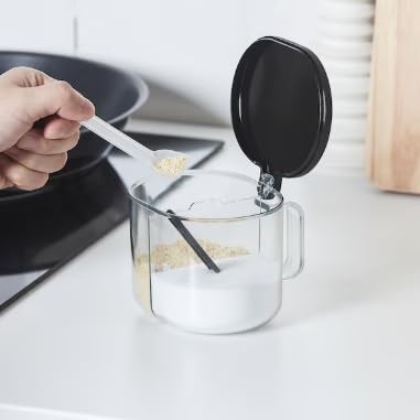 Amazon｜イケア 砂糖入れ 塩入れ プラスチック容器 調味料入れ