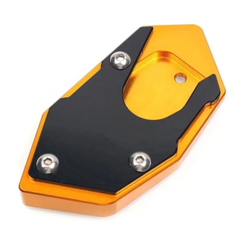 Support béquille moto Honda CBR650R en alu CNC anodisé or haut de gamme