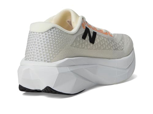 New Balance New Balance Women's FuelCell SuperComp Trainer V3 Running Shoe, Angora/Hot Mango/Black, 7.5 M