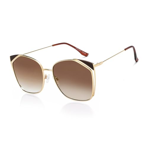 Image of Vincent Chase By Lenskart |Full Rim Cat Eye | Economic Range | Branded and Stylish Sunglasses | 100% UV Protected | Women | VC S15795