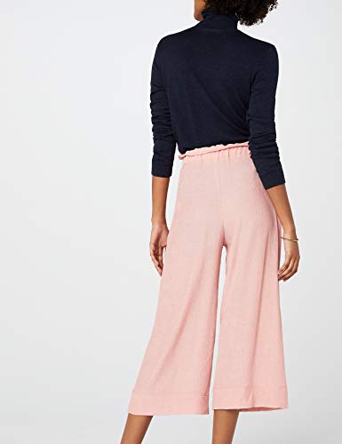New Look Crinkle Texture Tie Waist Pantaloni Donna...