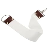 FRCOLOR Dual Layer Canvas Razor Strop Belt for Professional Barbers Personal Use Versatile Shaving Strap for Straight Razors Lightweight Portable Design for