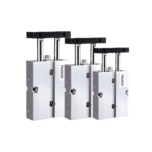 Vérin pneumatique double tige anti rotation TN40 course 30mm stable