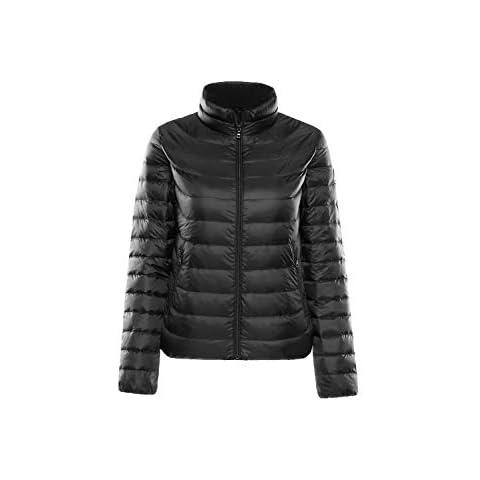 Bosideng Women's Lightweight Packable Down Jacket Black Cover