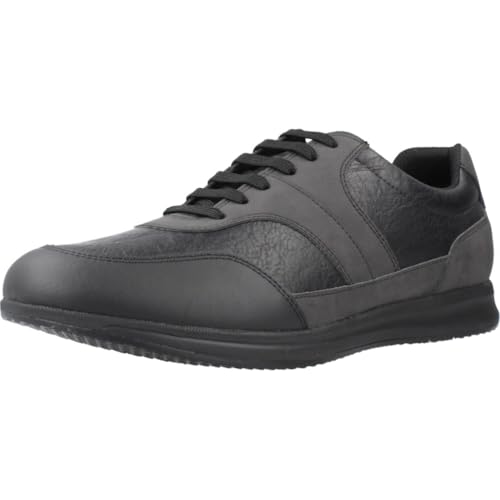 Geox U Avery B, Zapatillas Hombre, Negro, 42 EU