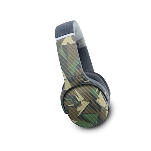 Image of MightySkins Carbon Fiber Skin Compatible with Skullcandy Crusher Evo Wireless - Polygonal Camo | Protective, Durable Textured Carbon Fiber Finish | Easy to Apply | Made in The USA
