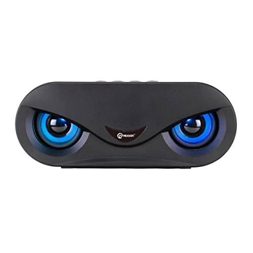 VEHOP Reason Falcon D8 Wireless 10W Bluetooth Speaker with Mic & 12Hrs Playtime, HD Surround Sound and Rich Bass, Also Support Pen Drive, SD Card, AUX, FM & Call Function for Android & iOS