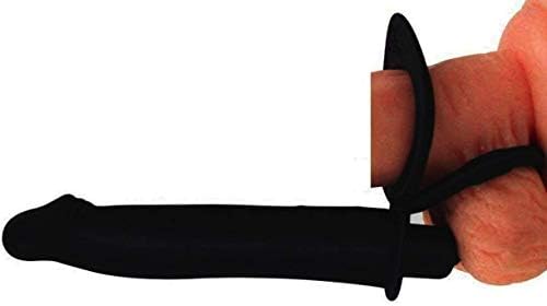 Smooth Dual Penetrator Double Penetration for Men Attachable Shaft
