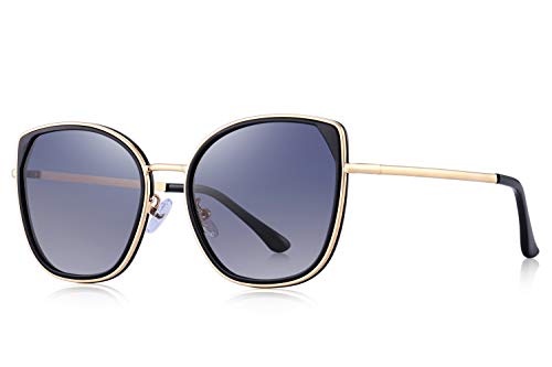 OLIEYE Cat Eye Polarized Sunglasses for Women Ladies Brand Trending Sun glasses UV400