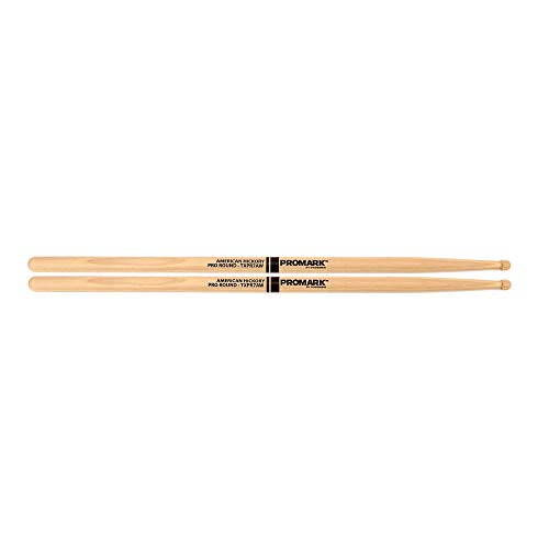 Baqueta American Hickory 7A Pro Round Ponta De Madeira (PAR) Promark TXPR7AW