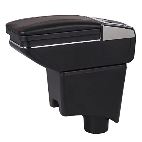 Pour Dacia Sandero Logan 2 Accoudoirs Boîte Consoles main avec porte gobelets et cendrier