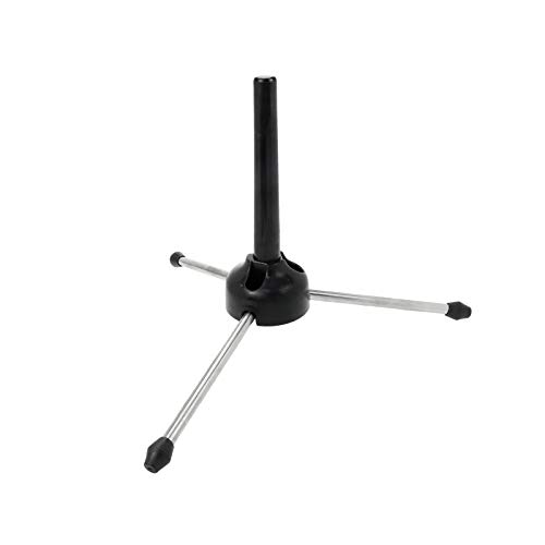 Geesatis 1 Pcs Tripod Holder Stand Metal Tripod Holder Stand For Oboe, Flute, Clarinet, Black #TOP28