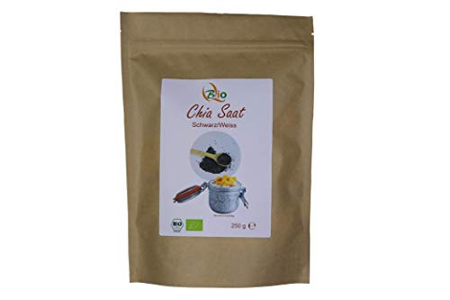 Bio Chiasamen - Aus Mexiko - Superfood - Reich an Omega -3 und Omega -6 (250g) Cover