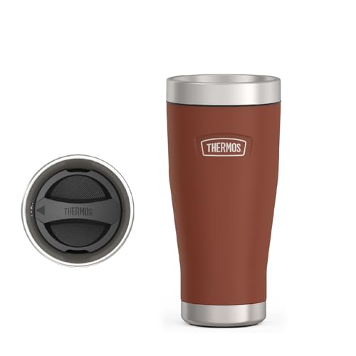 THERMOS ICON SERIES, Stainless Steel Tumbler, Saddle, 16 oz