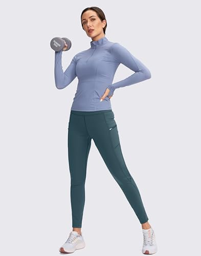 Women's Fleece Lined Leggings Thermal Warm Winter Pants - image 7