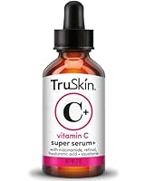TruSkin Vitamin C Super Serum - Niacinamide, Retinol, Hyaluronic & Salicylic Acid - All-in-One Anti Aging Serum for Face – Improve Appearance of Dark Spots, Firmness for Brighter Looking Skin, 2 Fl Oz