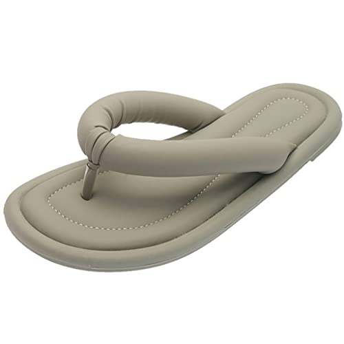 Tongs souples femmes haut de gamme en vert pour l'été taille 36