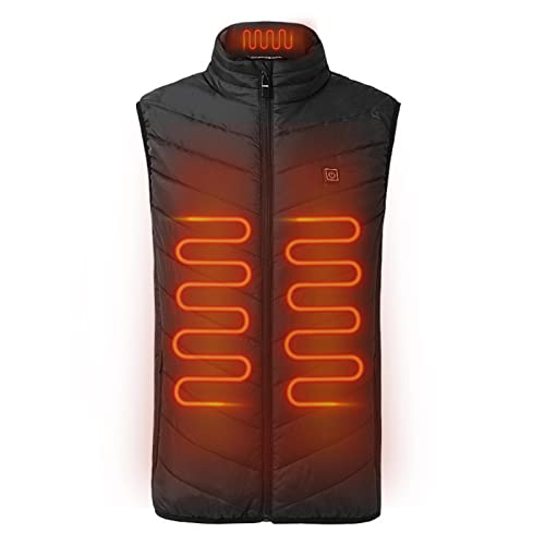 Colete de Aquecimento Mens | Colete de aquecimento quente lavável,Colete de caça aquecido de inverno