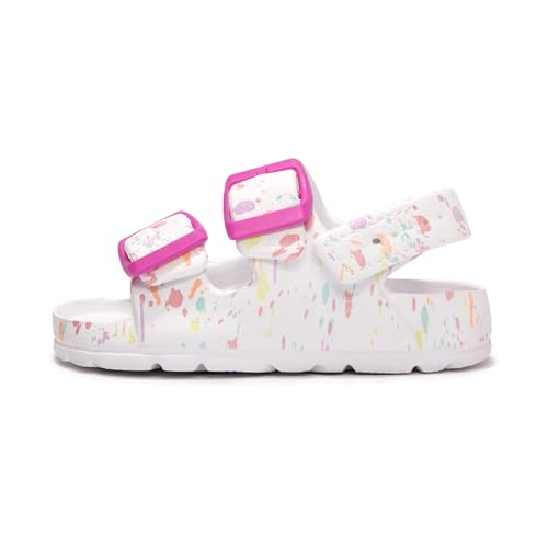 Image of FUNKYMONKEY Unisex-Child Slides Adjustable EVA Flat Sandals for Toddler