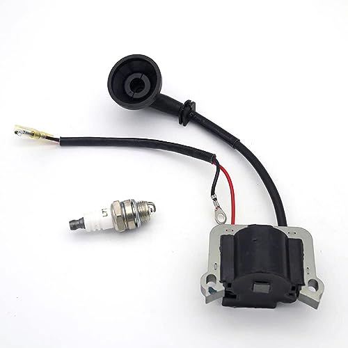 Ignition Coil Compatible with Mitsu-bishi TL33 33cc Brush Cutter 36F 36 Grass Trimmer CG330 BG330 TB33 TU33 Gas Mower Magneto CDI Sparts