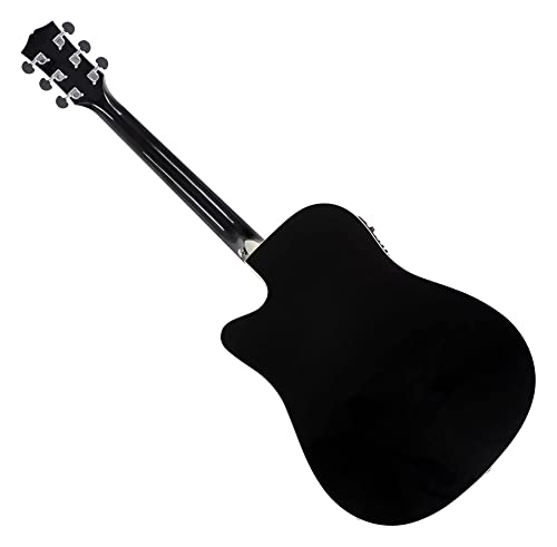 Classic Cantabile WS-20 BK Guitare Folk Noir - Les Beatles, Paul McCartney, John Lennon, RIngo Starr, George Harrison Classic Cantabile WS-20 BK Guitare Folk Noir – Image 4