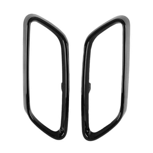 Enwye Embellecedor de escape, repuesto para la Clase C W206 AMG Line a partir de 2022 (dos piezas negras)