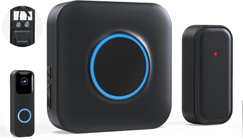 BITIWEND Wireless Doorbell Chime for Blink - Compatible with Blink Video Doorbell and Blink Video Doorbell (2nd Gen) with Wired Transmitter (1 Video Doorbell Extender 1 Receiver