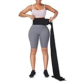 Waist Trainer for Women Tummy Wrap Waist Trimmer Belt Adjustable Slimming Body Shaper Plus Size