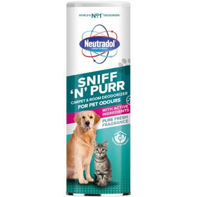 Neutradol Sniff 'n' Purr Lot de 12 désodorisants pour tapis et chambre 525 g