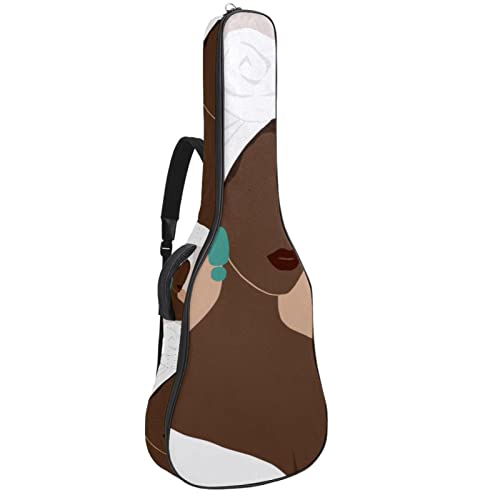 Housse imperméable pour guitare acoustique avec double bandoulière et poche Motif grenouille, Multicolore 05, 42.9×16… - Les Beatles, Paul McCartney, John Lennon, RIngo Starr, George Harrison Housse imperméable pour guitare acoustique avec double bandoulière et poche Motif grenouille, Multicolore 05, 42.9x16…